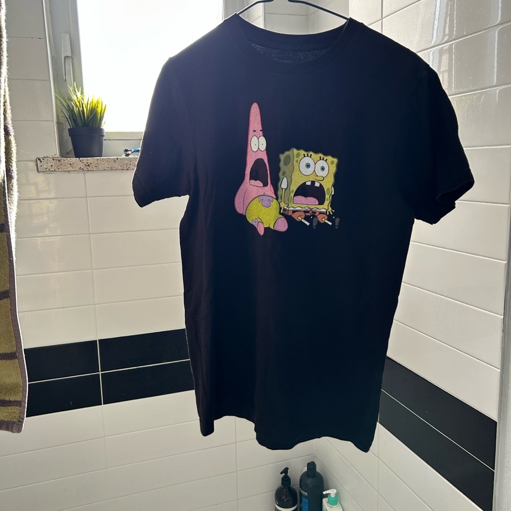 Nickelodeon Black SpongeBob T-Shirt
